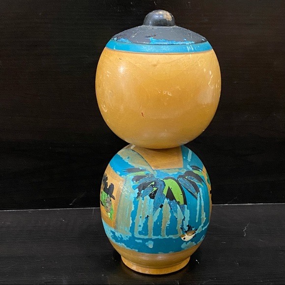 Vintage 6” Japanese Kokeshi Doll - Picture 3 of 15